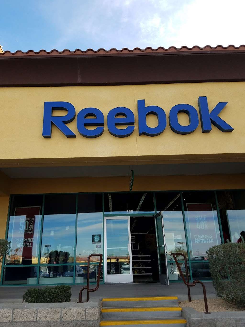 reebok locations california