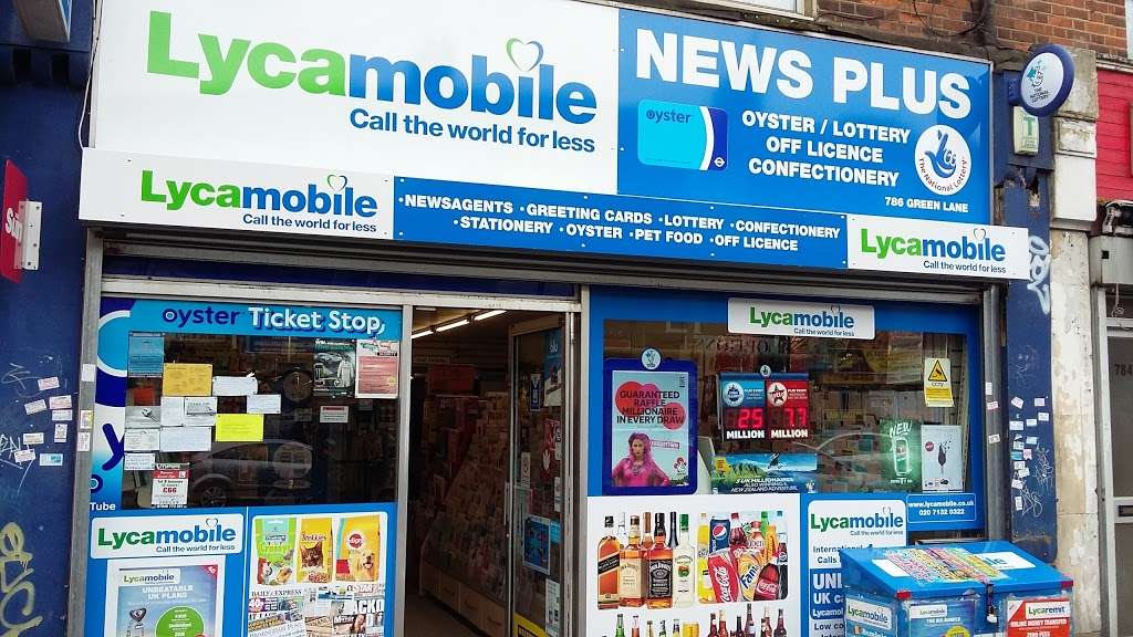 Newsplus | 786 Green Ln, Dagenham RM8 1YT, UK | Phone: 020 8590 2335