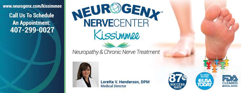 Neurogenx NerveCenter of Kissimmee | 1508 Village Oak Ln, Kissimmee, FL 34746, USA | Phone: (407) 720-7370