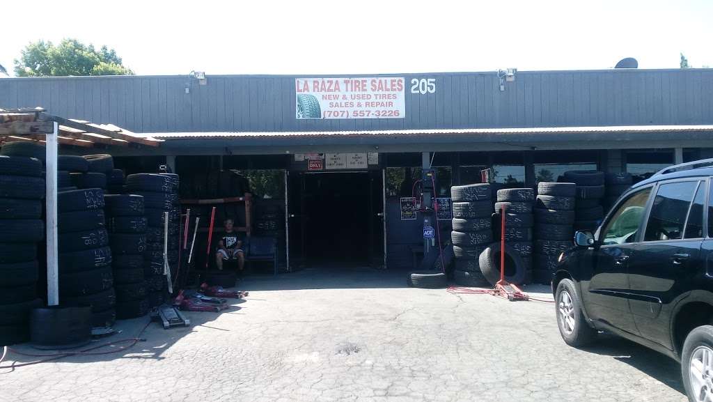 La Raza Tire Sales | 205 Benicia Rd, Vallejo, CA 94590, USA | Phone: (707) 557-3226