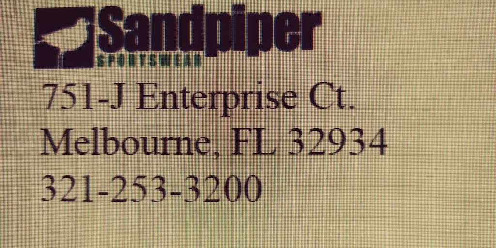 Sandpiper Sportswear | 751 Enterprise Ct J, Melbourne, FL 32934, USA | Phone: (321) 253-3200