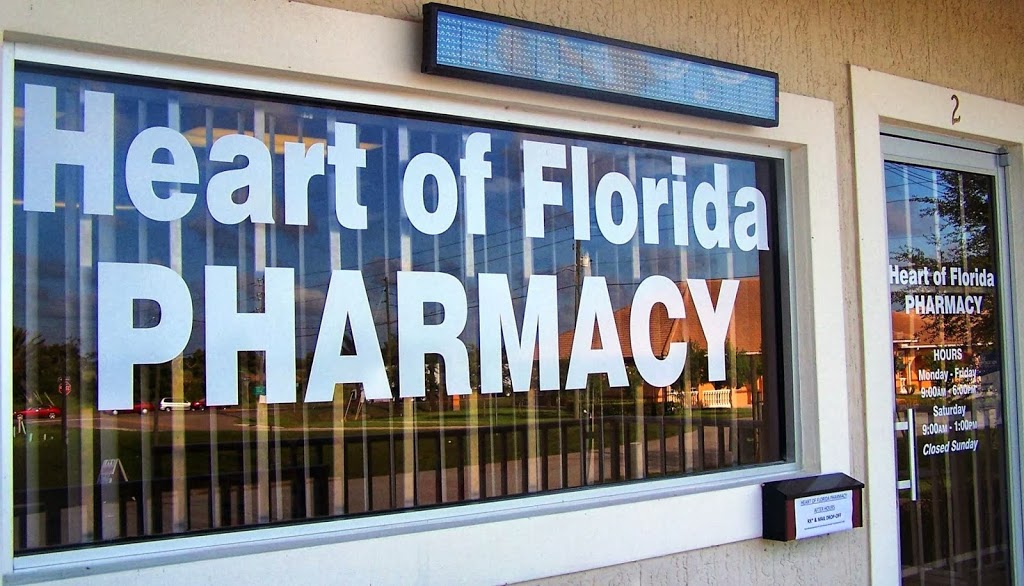 Heart Of Florida PHARMACY | 280 Patterson Rd, Haines City, FL 33844, USA | Phone: (863) 438-2739
