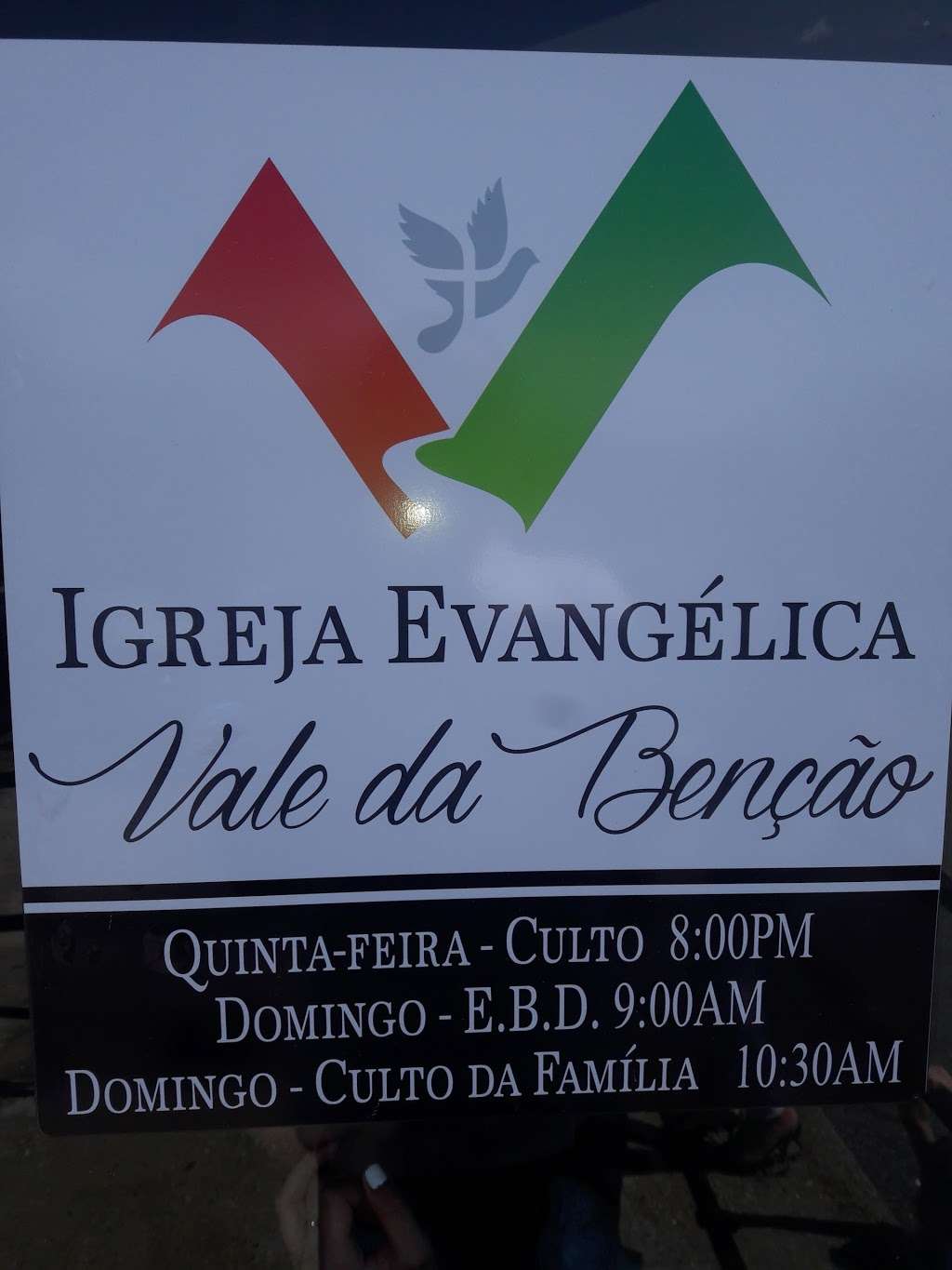 Igreja Evangélica Vale Da Bênção | 46 Derby St, Weymouth, MA 02190, USA