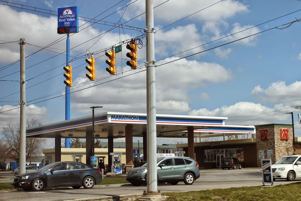 Marathon Gas | 5828 S Scatterfield Rd, Anderson, IN 46013, USA | Phone: (765) 642-2719