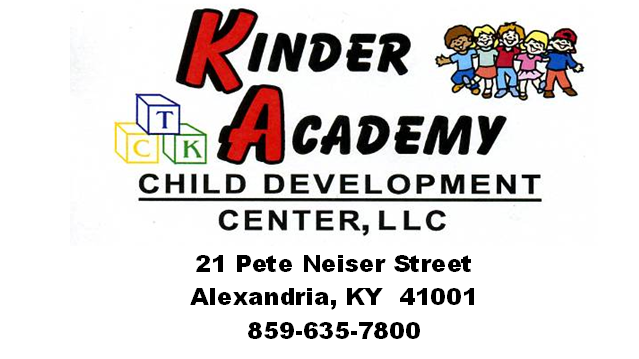 Kinder Academy Child Development Center, LLC | 21 Pete Neiser Dr, Alexandria, KY 41001, USA | Phone: (859) 635-7800