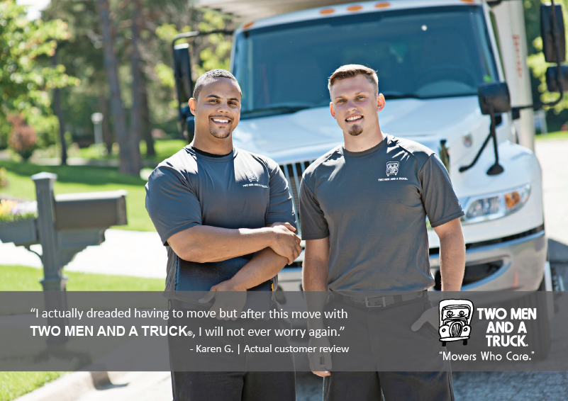 Two Men and a Truck | 12002 S Spaulding School Dr, Plainfield, IL 60585 | Phone: (815) 452-4163
