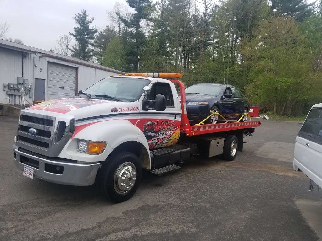 LOPEZ TOWING & ROADSIDE SERVICE | 212 Prospect St, Lawrence, MA 01841, USA | Phone: (978) 674-9005