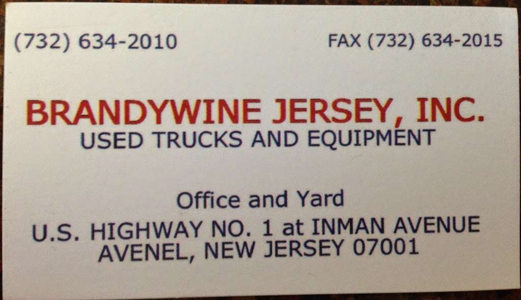 Brandywine Jersey Inc | 270 S Inman Ave, Avenel, NJ 07001, USA | Phone: (732) 634-2010