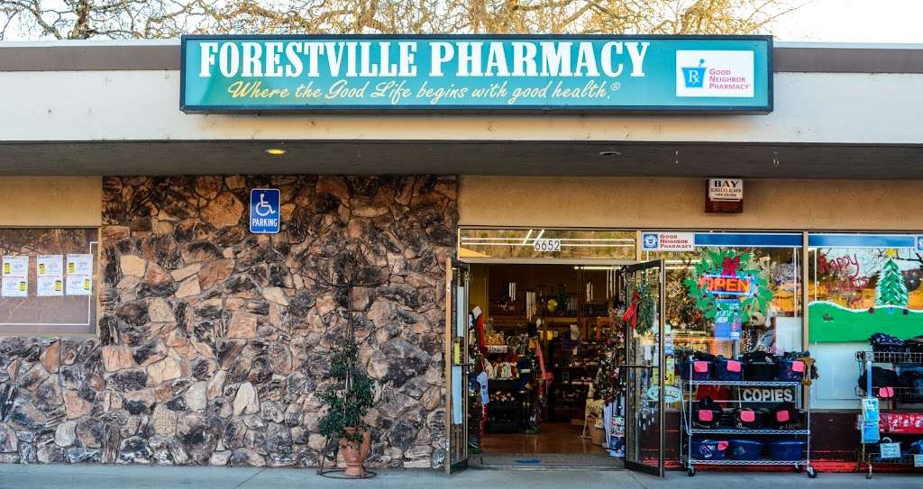 Forestville Pharmacy | 6652 Front St, Forestville, CA 95436, USA | Phone: (707) 887-2268