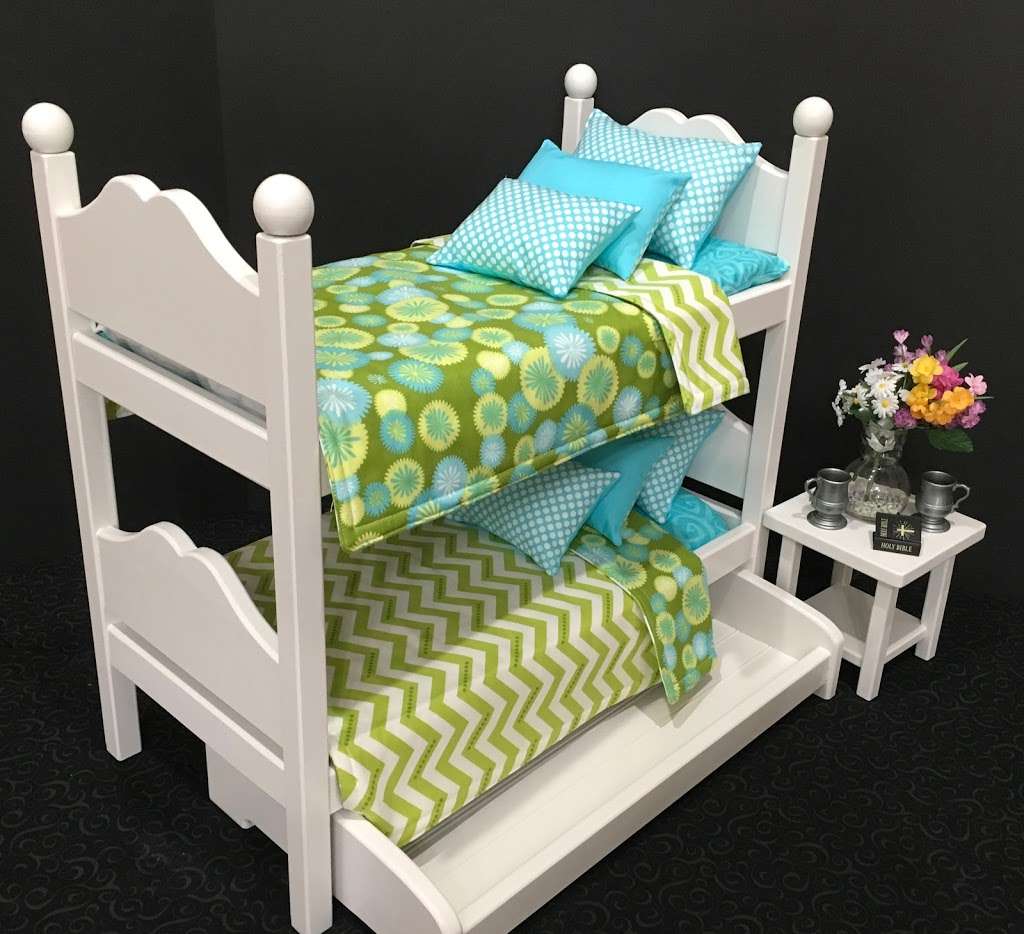 Beds and Threads Doll Furniture for 18" American Girl Dolls | 5619 Widmer Rd, Shawnee, KS 66216 | Phone: (913) 631-4060