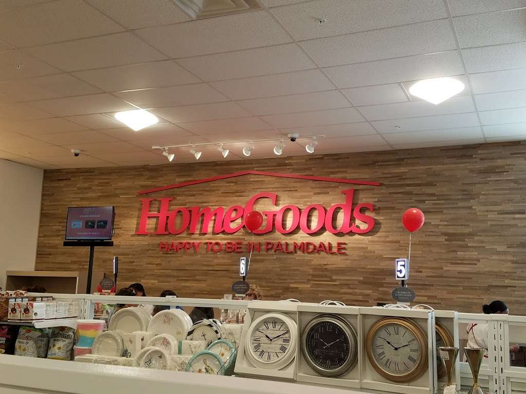 HomeGoods | 39180 10th St W, Palmdale, CA 93551, USA | Phone: (661) 225-9770