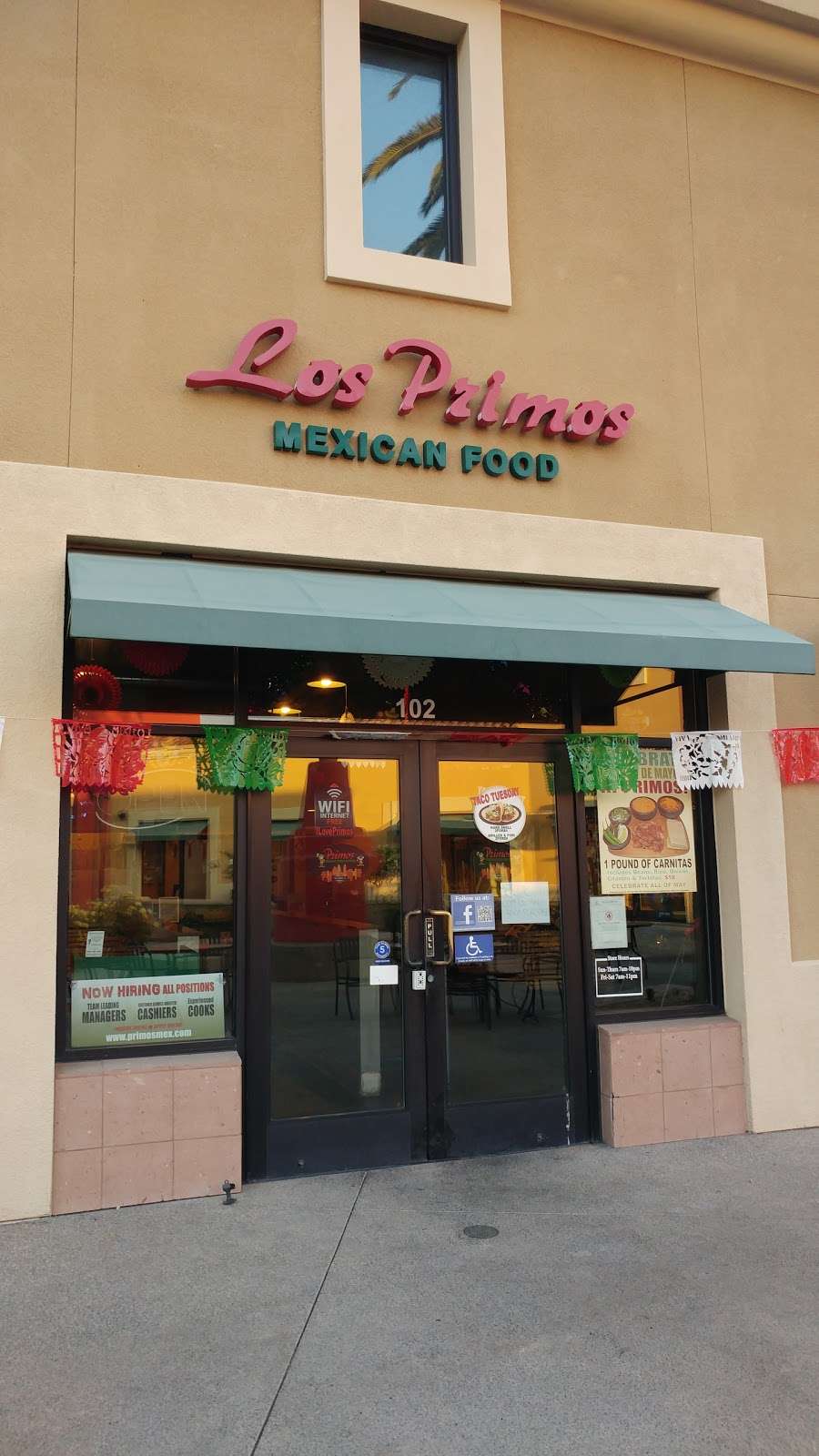 Primos Mexican Food & Cantina | 2322 Proctor Valley Rd, Chula Vista, CA 91914, USA | Phone: (619) 482-4411