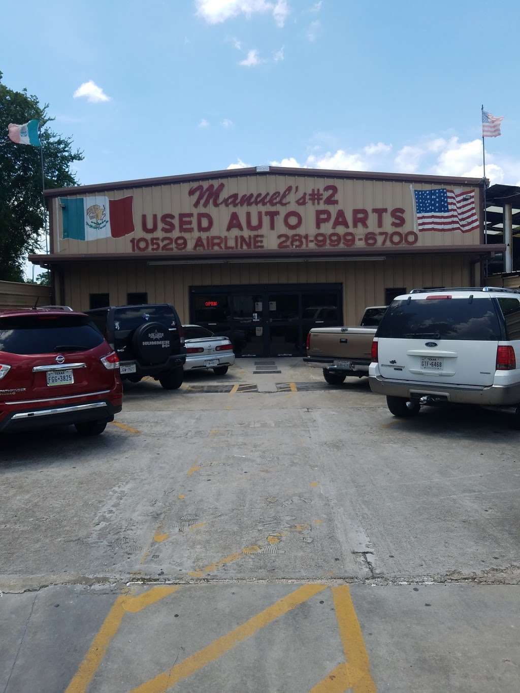 Manuel Used Auto Parts | 10529 Airline Dr, Houston, TX 77037, USA | Phone: (281) 999-6700