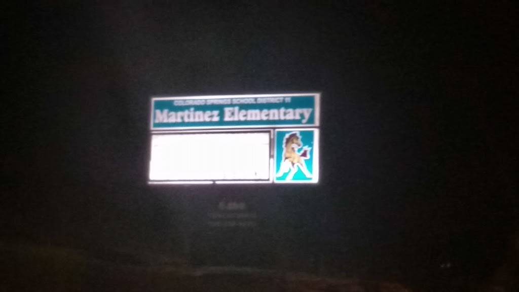 Martinez Elementary School | 6460 Vickers Dr, Colorado Springs, CO 80918, USA | Phone: (719) 328-6100