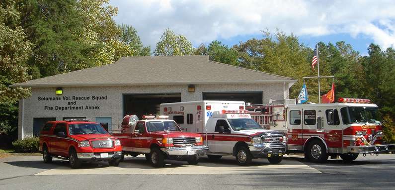 Solomons Volunteer Rescue Squad and Fire Department Annex | 11430 Little Cove Point Rd, Lusby, MD 20657, USA | Phone: (410) 326-6657