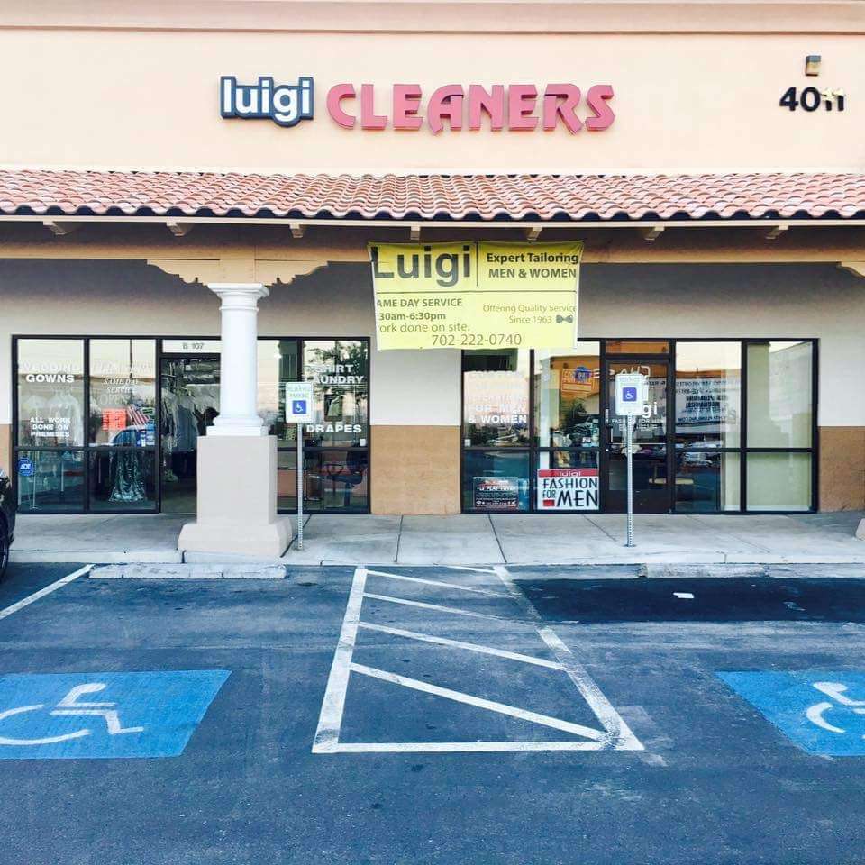 Luigi Village Cleaners | 4011 S Buffalo Dr #108, Las Vegas, NV 89147, USA | Phone: (702) 222-0740