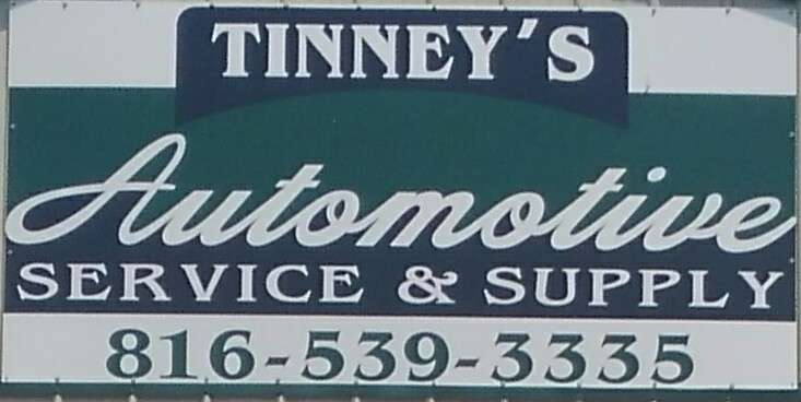 Tinney Automotive Service & Supply | 1136, 412 W Maple St, Plattsburg, MO 64477 | Phone: (816) 539-3335