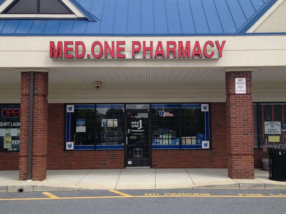 Med One Pharmacy | 710 Lisbon Center Dr #D, Woodbine, MD 21797, USA | Phone: (410) 489-2708