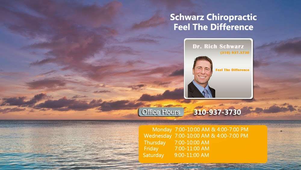Schwarz Chiropractic | 400 N Sepulveda Blvd, Manhattan Beach, CA 90266, USA | Phone: (310) 937-3730