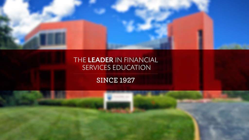 The American College of Financial Services | 270 S Bryn Mawr Ave, Bryn Mawr, PA 19010, USA | Phone: (610) 526-1000