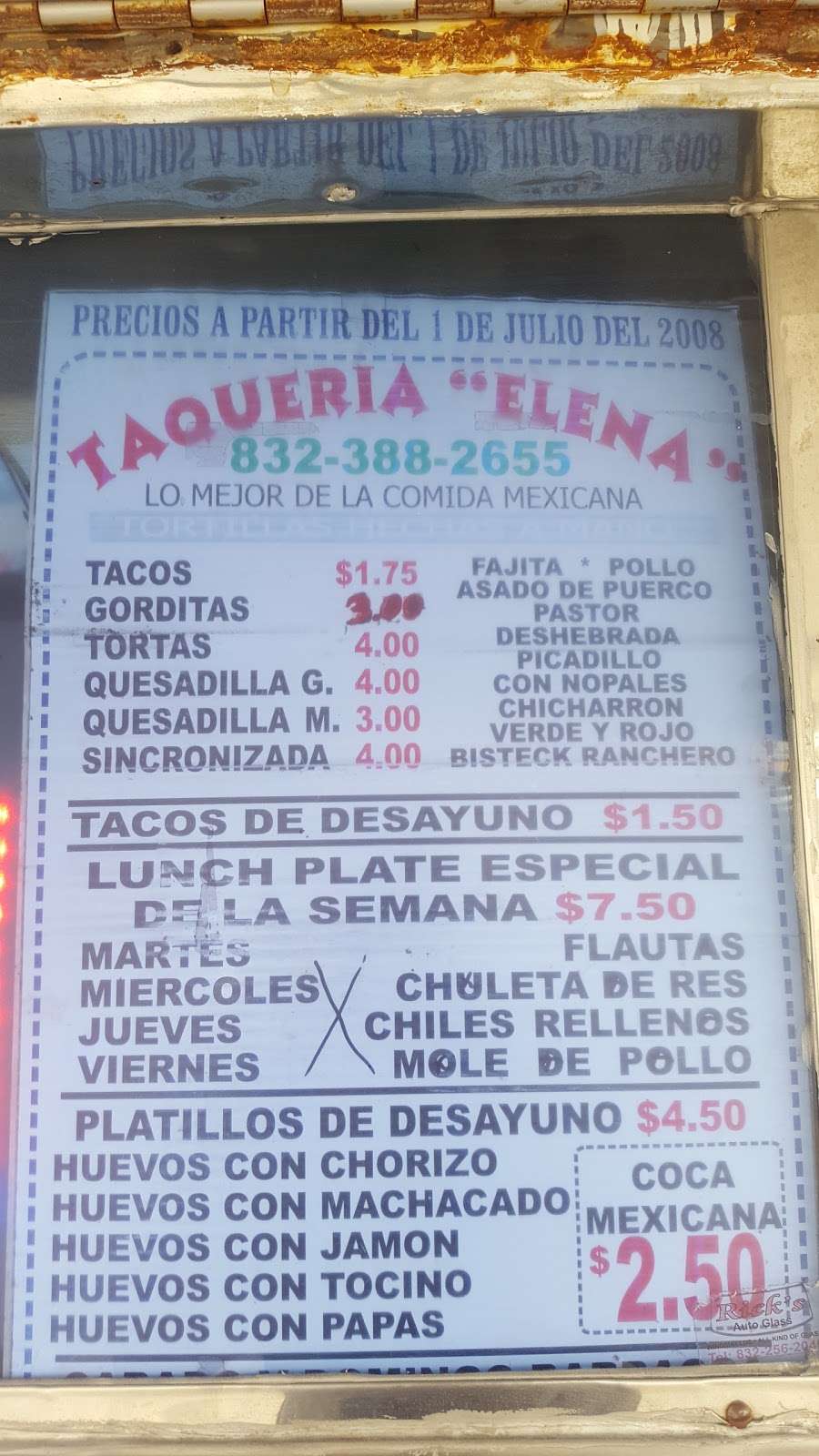 Taqueria elena | 2264, 2312 S Wayside Dr, Houston, TX 77023, USA | Phone: (832) 388-2655