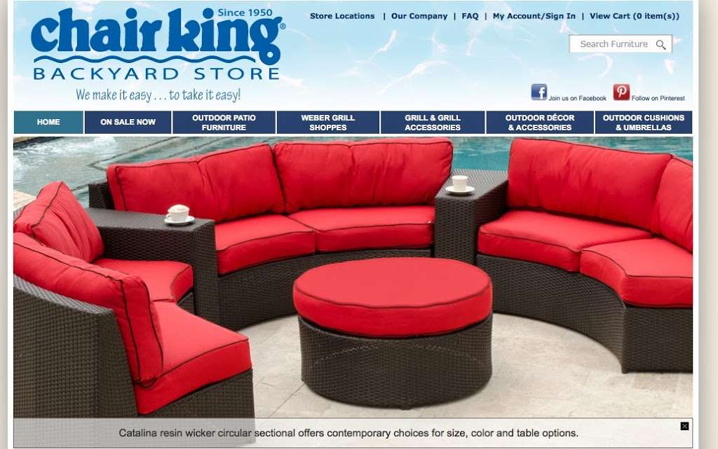 Chair King Backyard Store Corporate Office and Distribution Cent | 5405 West Sam Houston Pkwy N, Houston, TX 77041, USA | Phone: (713) 690-1919