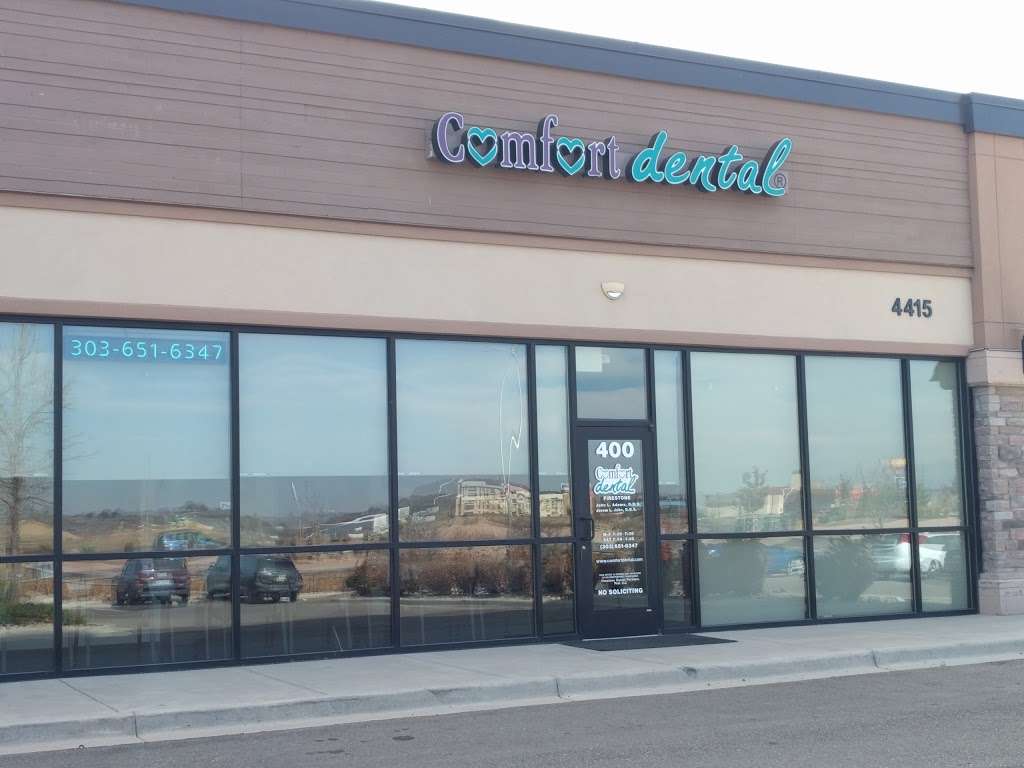 Comfort Dental | 4415 City Centre Rd Suite 400, Firestone, CO 80504 | Phone: (303) 651-6347