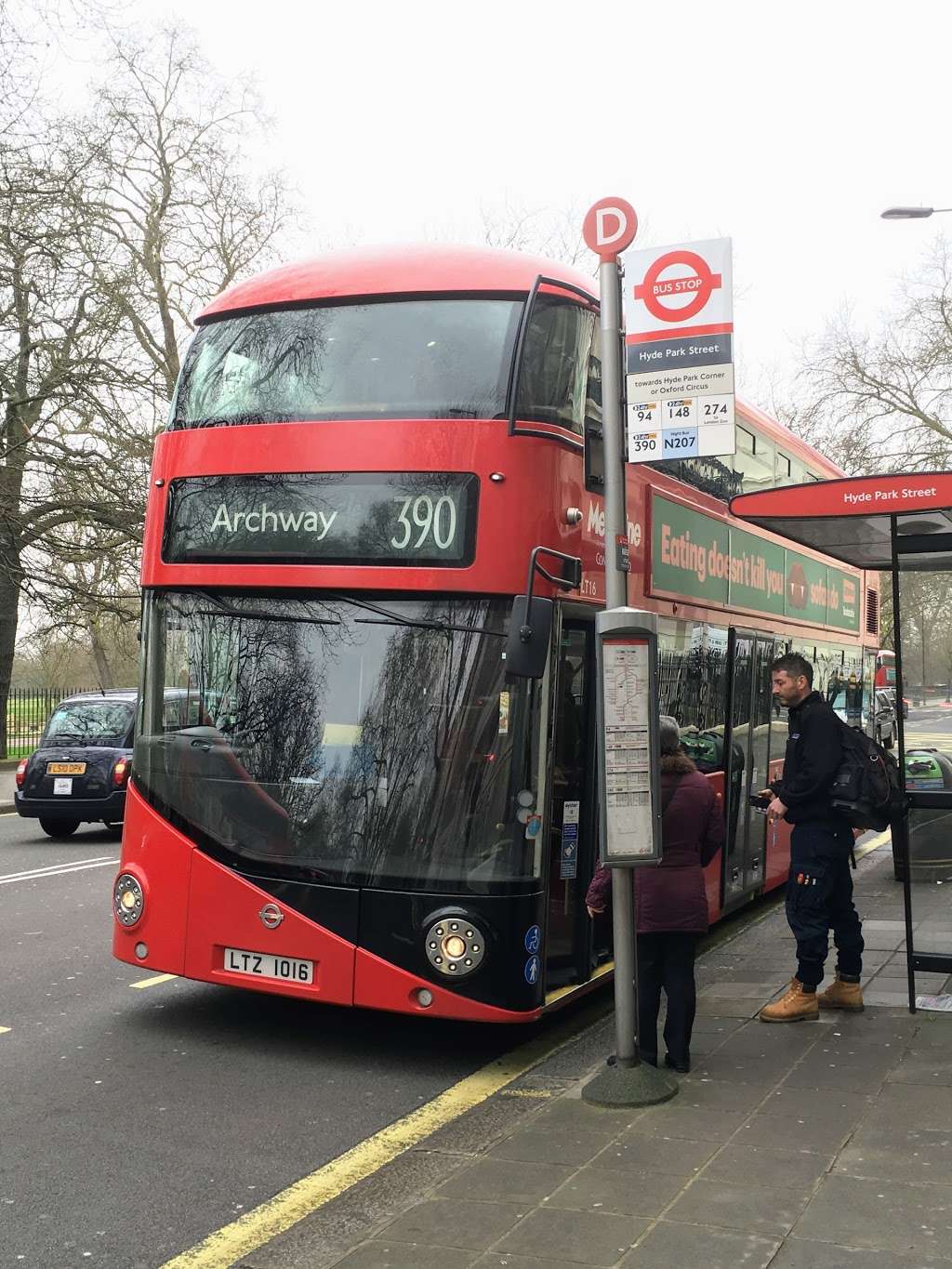 Hyde Park Street (Stop D) | London W2 2LW, UK