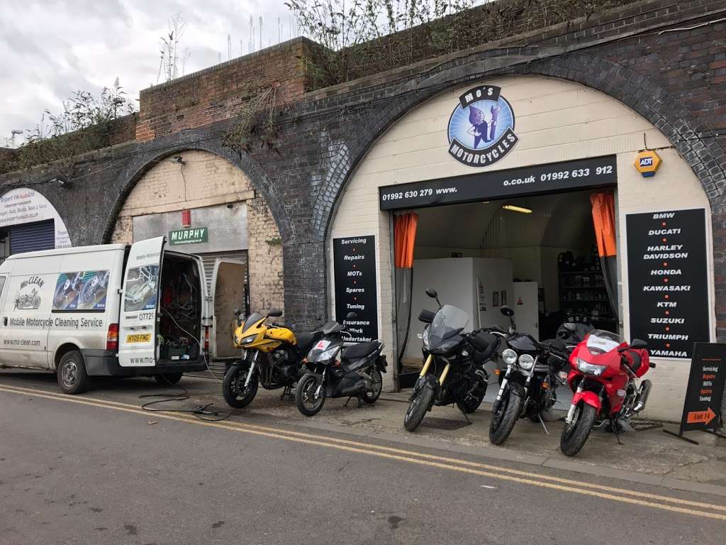 Mos Motorcycles | Unit 14, Theobalds Grove Train Station, Waltham Cross EN8 7BG, UK | Phone: 01992 630279