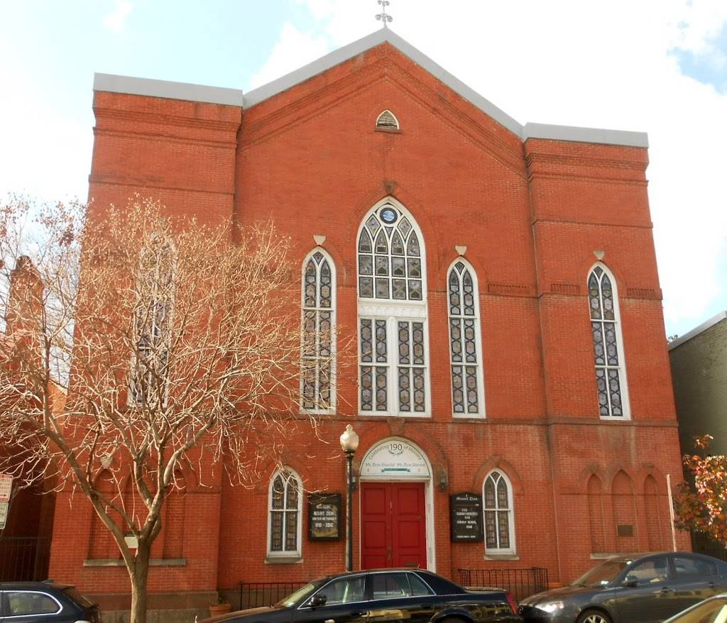 Mt Zion United Methodist Church | 1334 29th St NW, Washington, DC 20007, USA | Phone: (202) 234-0148