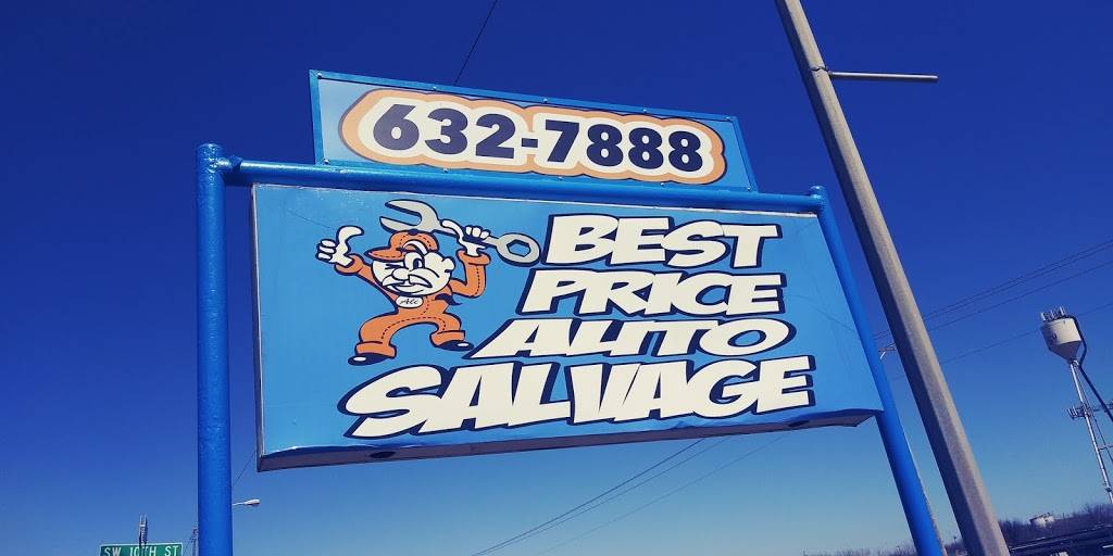 Best Price Auto Salvage | 1109 S May Ave, Oklahoma City, OK 73108, USA | Phone: (405) 632-7888