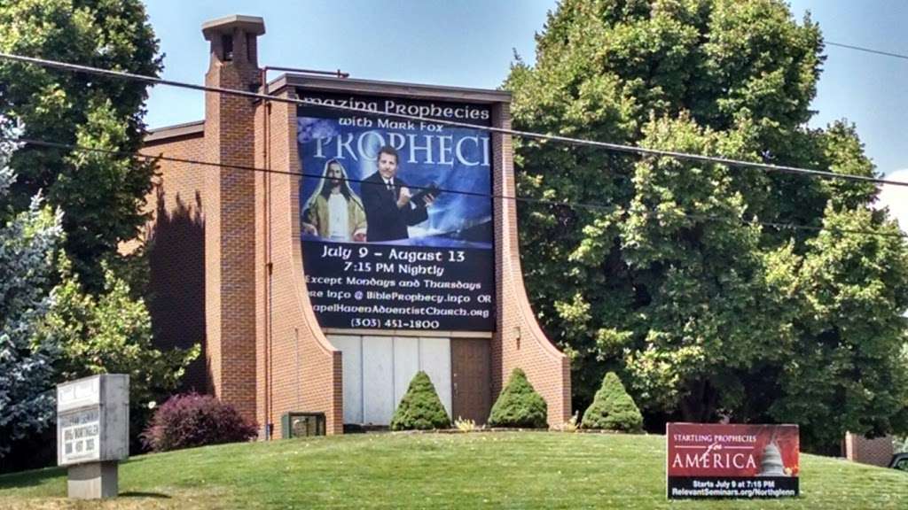 Chapel Haven Seventh-Day Adventist Church | 9911 Huron St, Northglenn, CO 80260, USA | Phone: (303) 451-1800