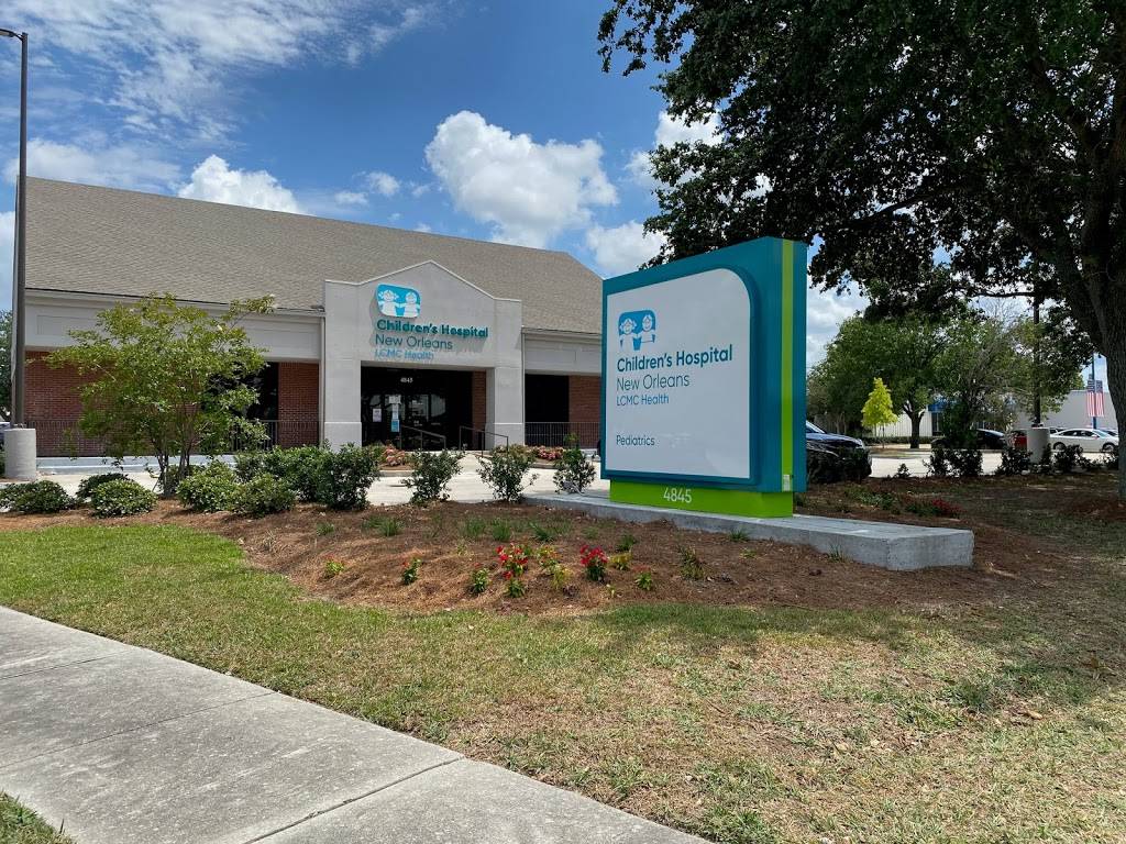 Childrens Hospital New Orleans Pediatrics (Lakeside) - 4845 Veterans Blvd. | 4845 Veterans Memorial Blvd, Metairie, LA 70006, USA | Phone: (504) 883-3704