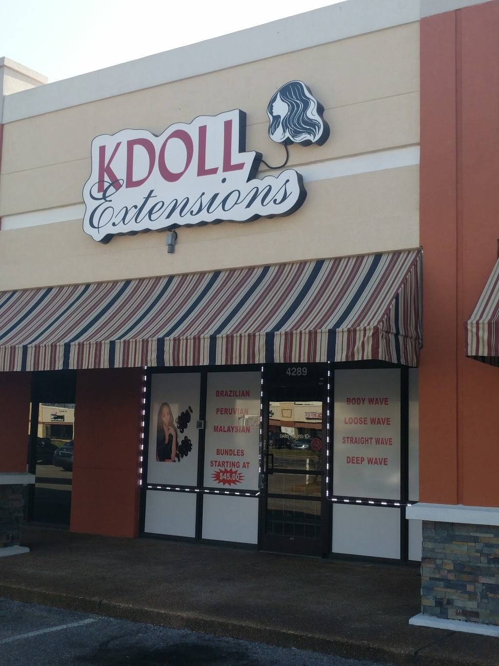 KDOLL Extensions And Salon | 4289 American Way, Memphis, TN 38118, USA | Phone: (901) 654-1800