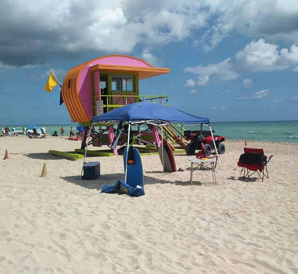 74th STREET LIFEGUARD TOWER | 7601 Atlantic Way, Miami Beach, FL 33141, USA | Phone: (305) 673-7714