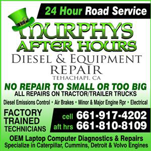 After Hours Diesel & Equipment Repair | 20577 South St, Tehachapi, CA 93561, USA | Phone: (661) 917-4202