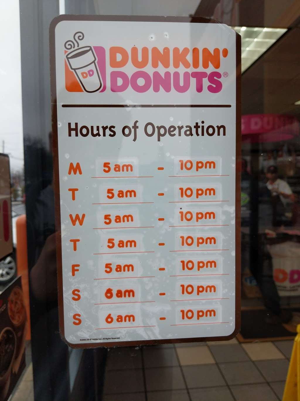 Dunkin Donuts | 1399 Delsea Dr, Deptford Township, NJ 08096, USA | Phone: (856) 853-2772