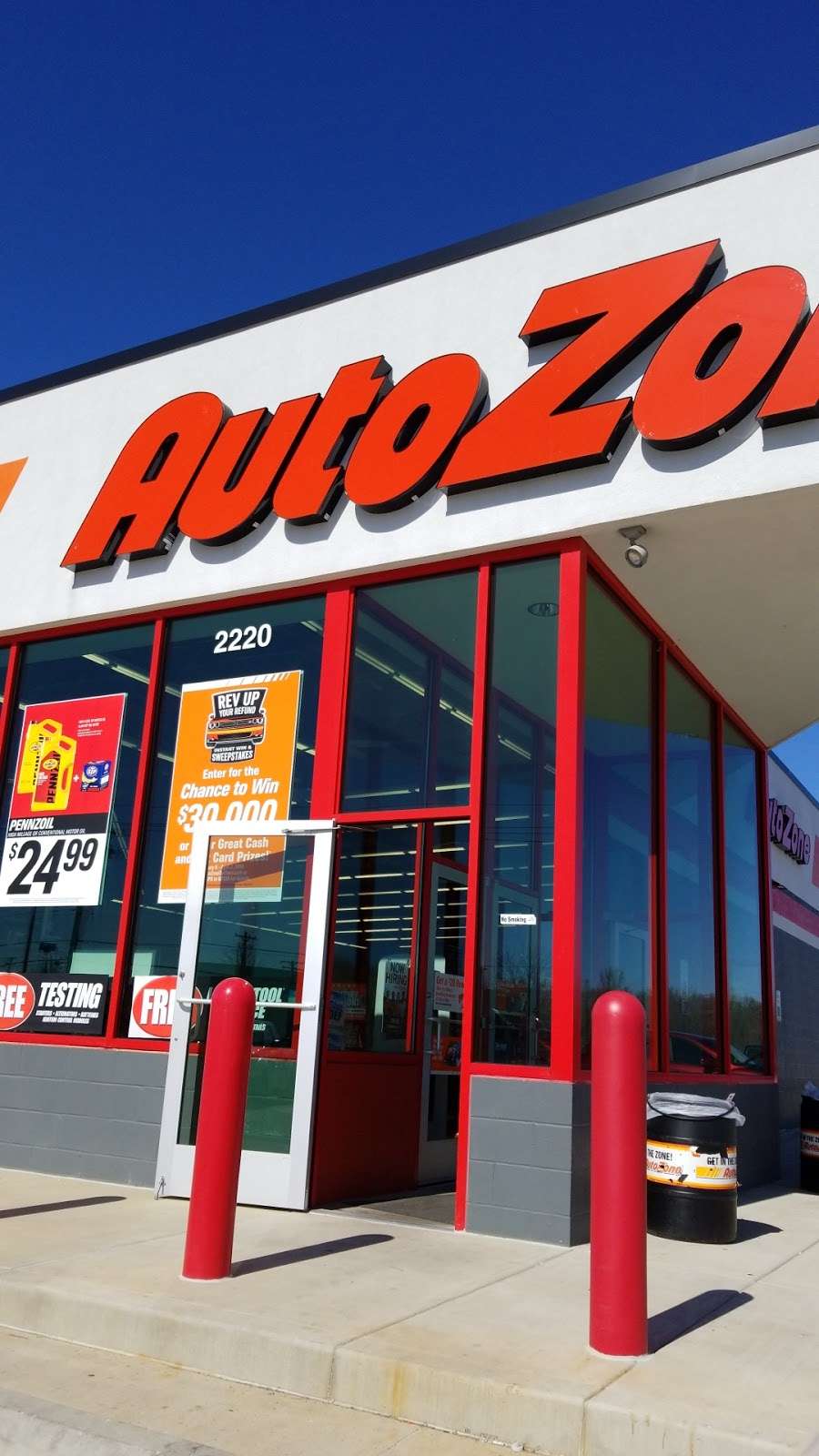 AutoZone Auto Parts | 2220 W Jonathan Moore Pike, Columbus, IN 47201, USA | Phone: (812) 375-0298