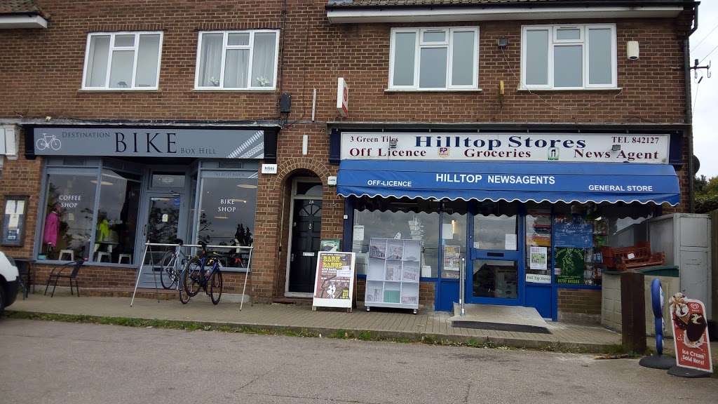 Hilltop Stores | 3 Green Tiles, Boxhill Rd, Box Hill, Tadworth KT20 7JE, United Kingdom | Phone: +44 1737 842127