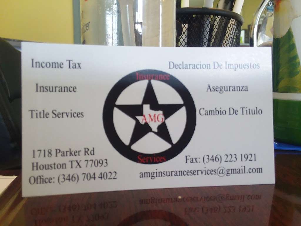 AMG Insurance & Services | 1718 Parker Rd, Houston, TX 77093, USA | Phone: (346) 704-4022