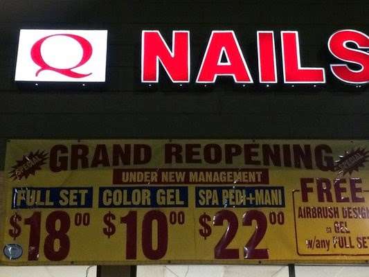 Q Nails | 353 W Mission Ave, Escondido, CA 92025, USA | Phone: (760) 746-8835