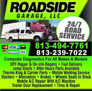 Roadside Garage LLC | 12723 Allen Archer Ln, Thonotosassa, FL 33592, USA | Phone: (813) 494-7761