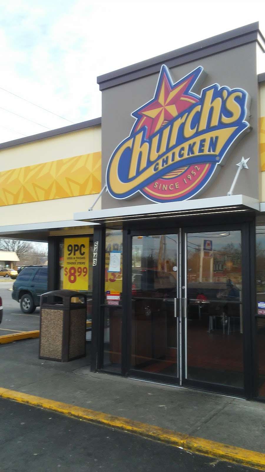 Churchs Chicken | 5443 E 21st St, Indianapolis, IN 46218, USA | Phone: (317) 356-2028