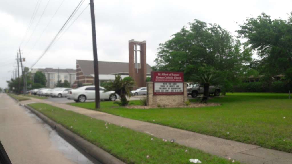 St Albert Church | 11027 S Gessner Rd, Houston, TX 77071, USA | Phone: (713) 771-3596