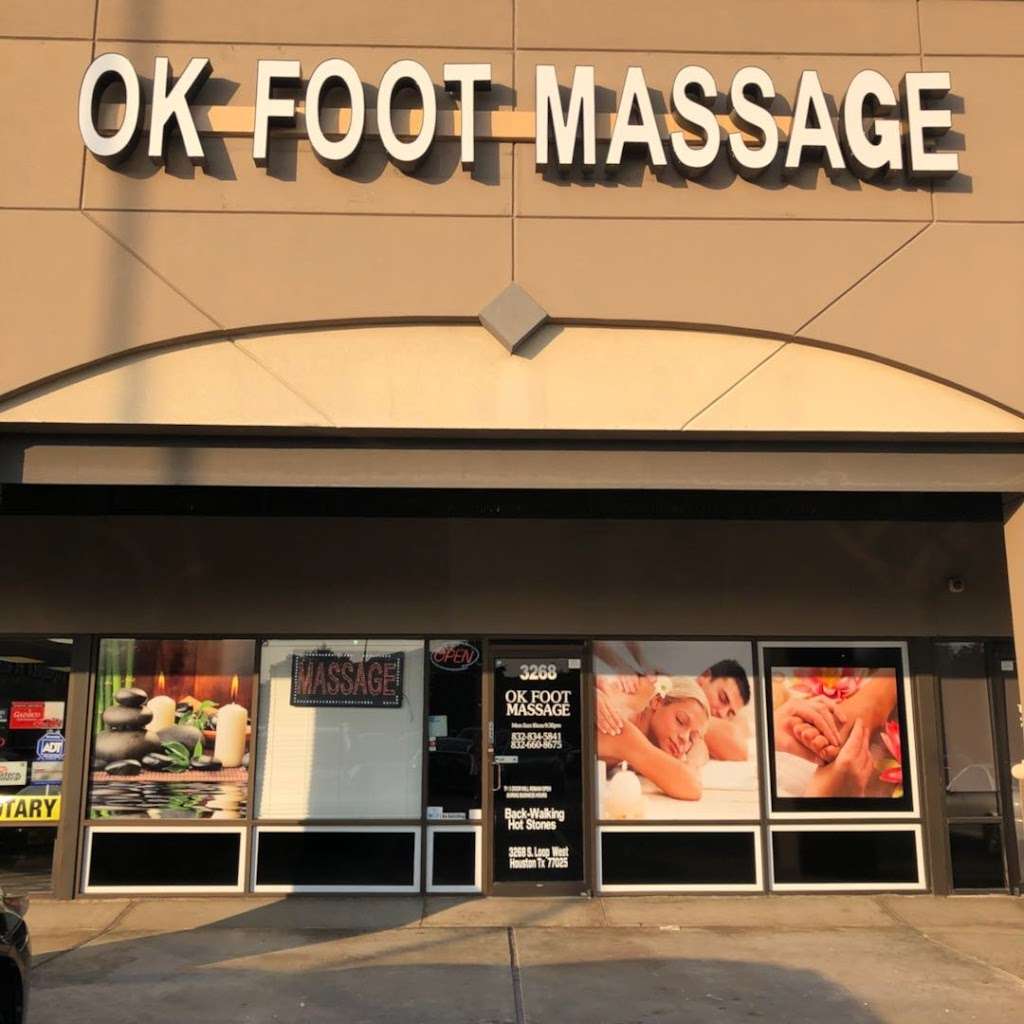 OK Foot Massage | 3268 S Loop W, Houston, TX 77025, USA | Phone: (832) 834-5841