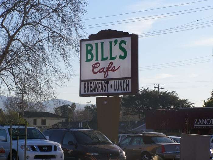 Bills Cafe | 302 N Bascom Ave, San Jose, CA 95128, USA | Phone: (408) 287-2455