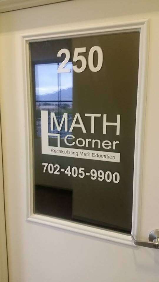 Math Corner | 7570 Norman Rockwell Ln #250, Las Vegas, NV 89143 | Phone: (702) 405-9900