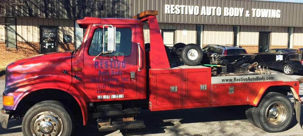 Restivo Autobody & Towing Inc. | 5296 Enterprise St, Eldersburg, MD 21784 | Phone: (410) 795-8790