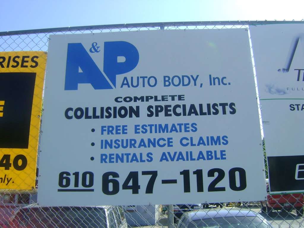 A & P Autobody Inc | 223 Planebrook Rd, Frazer, PA 19355, USA | Phone: (610) 647-1120