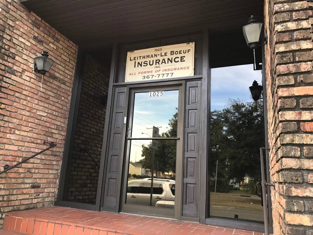 Leithman-Leboeuf Insurance Inc | 1025 Franklin St, Gretna, LA 70053, USA | Phone: (504) 367-7777